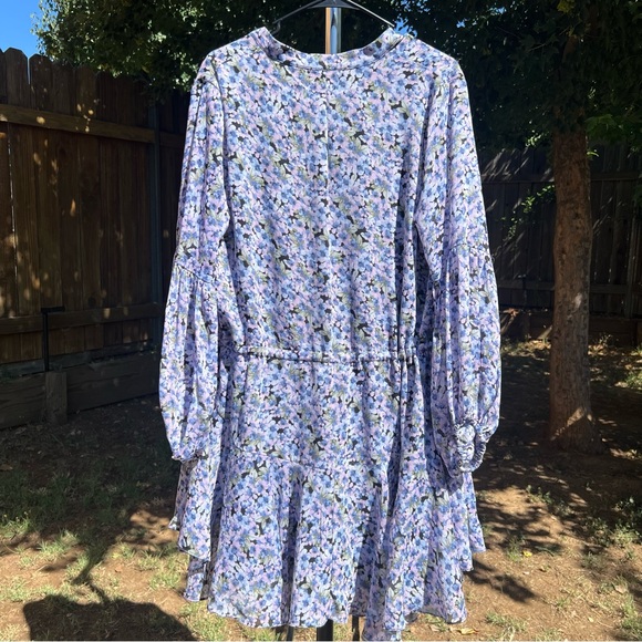 Vici Floral Long Sleeve Mini Dress - Picture 3 of 4